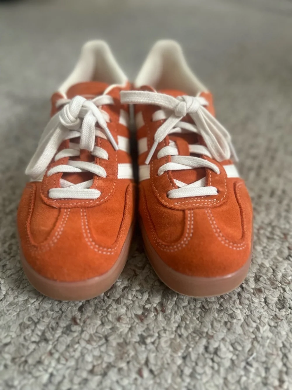 Adidas Gazelle Sneakers Orange Men’s Size 8